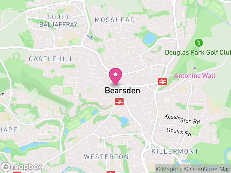 Map of Bearsden