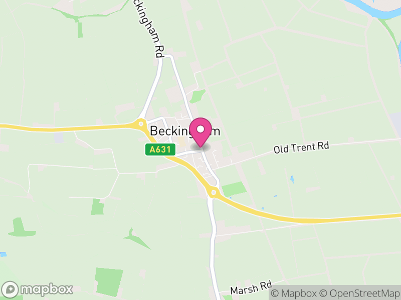 Map of Beckingham, Bassetlaw