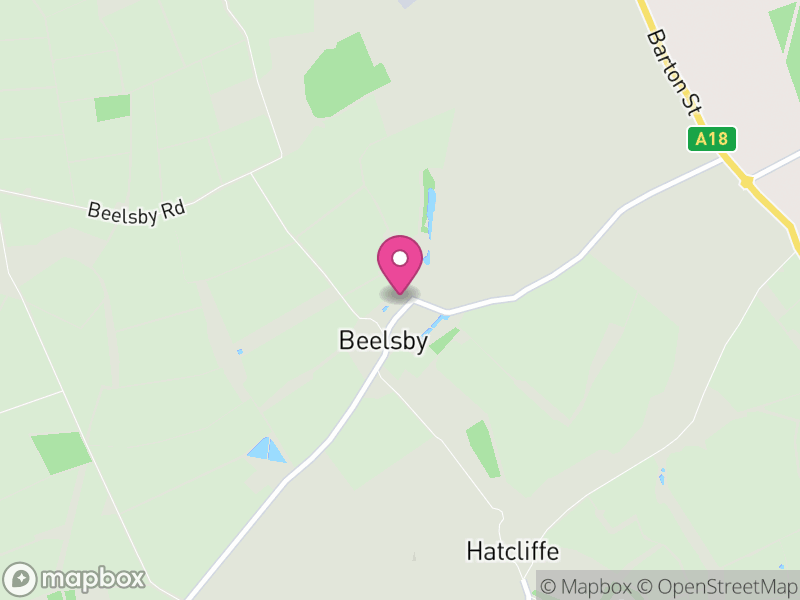 Map of Beelsby, North East Lincolnshire