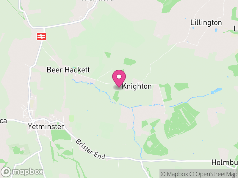 Map of Beer Hackett, Dorset