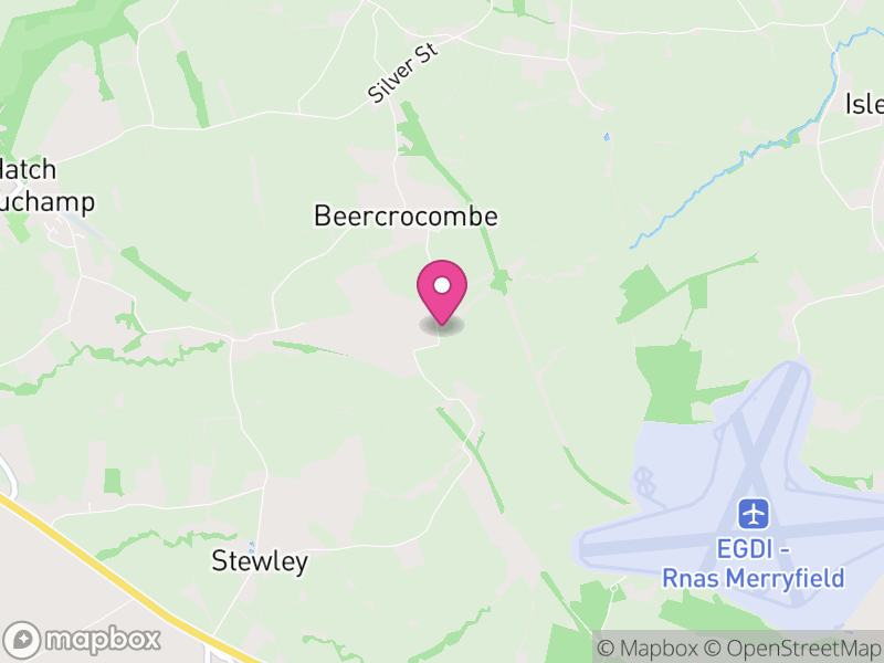 Map of Beercrocombe, Somerset