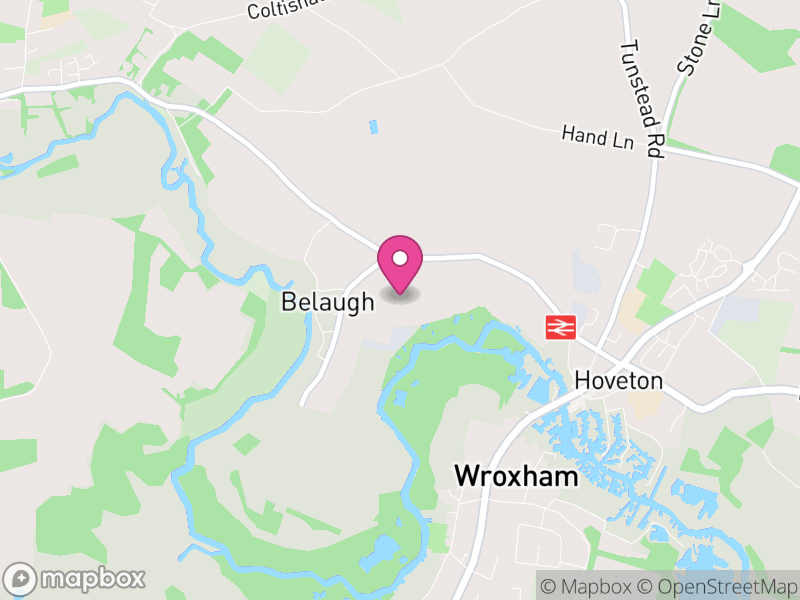 Map of Belaugh, Broadland