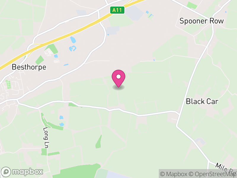 Map of Besthorpe, Breckland