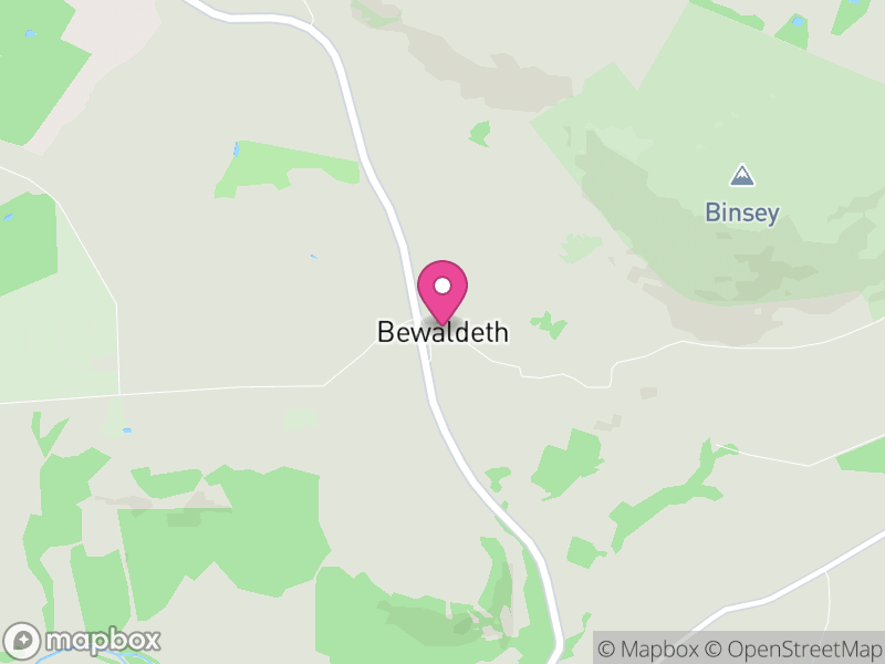 Map of Bewaldeth and Snittlegarth, Cumberland