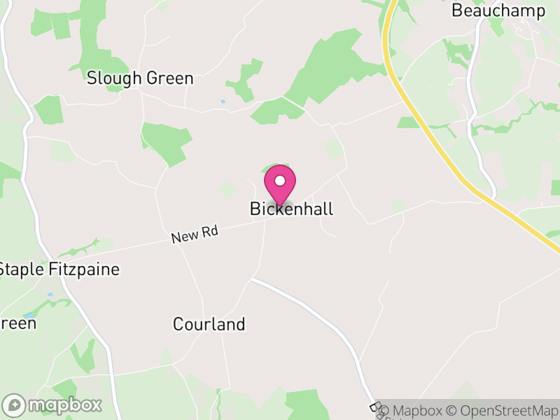 Map of Bickenhall, Somerset
