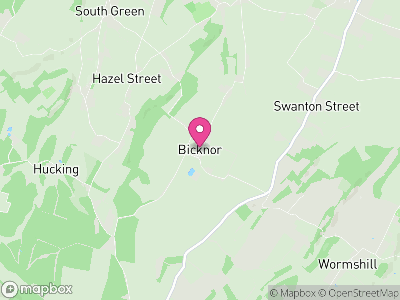 Map of Bicknor, Maidstone