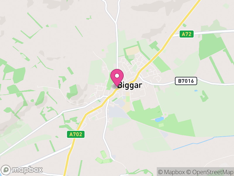 Map of Biggar