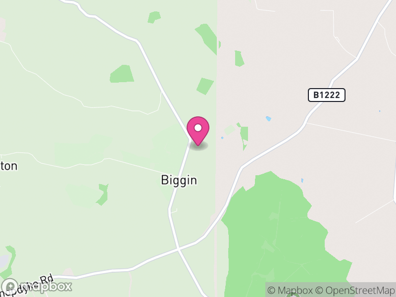 Map of Biggin, North Yorkshire