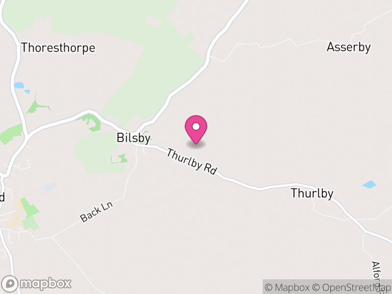 Map of Bilsby, East Lindsey