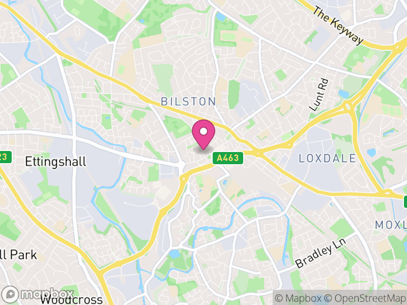 Map of Bilston