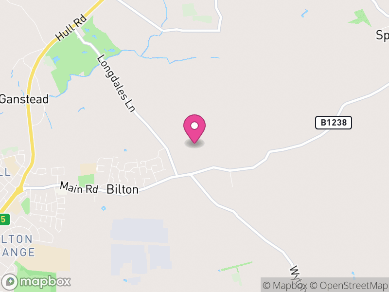 Map of Bilton, East Riding of Yorkshire