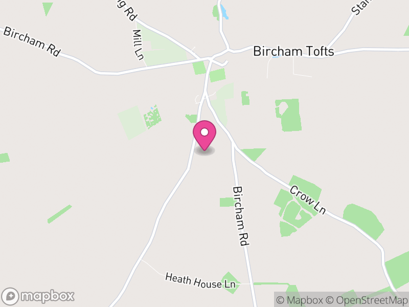 Map of Bircham, King's Lynn and West Norfolk