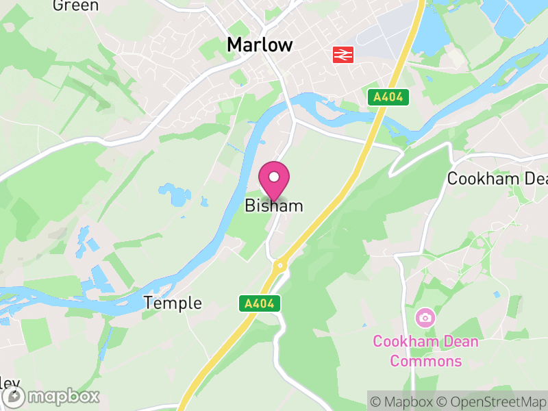 Map of Bisham, Windsor and Maidenhead