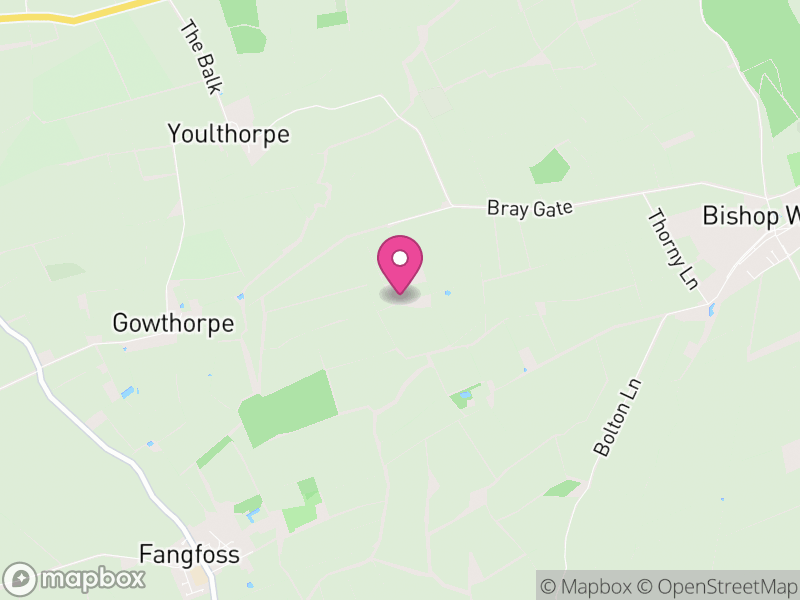 Map of Bishop Wilton, East Riding of Yorkshire