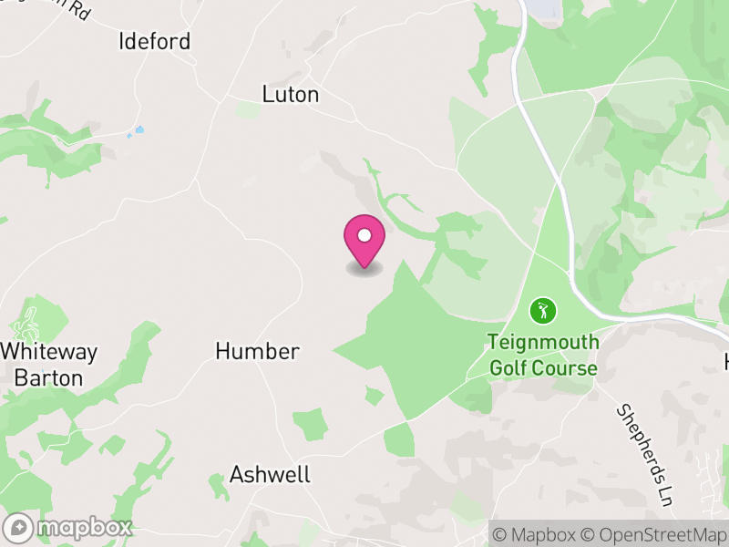 Map of Bishopsteignton, Teignbridge