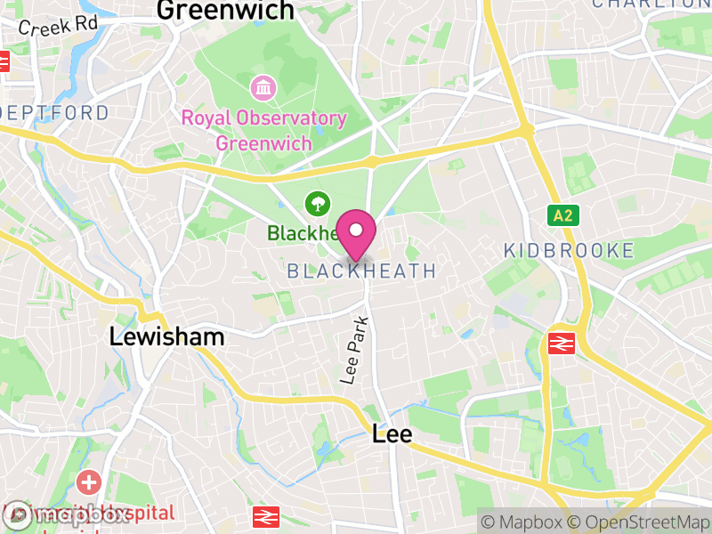 Map of Blackheath