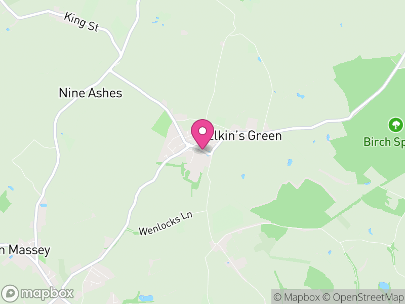 Map of Blackmore, Hook End and Wyatts Green