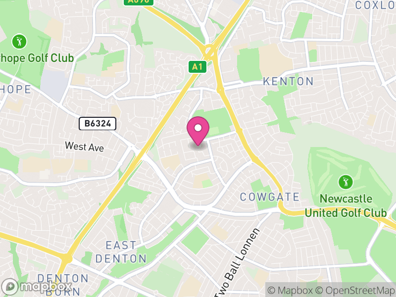 Map of Blakelaw and North Fenham, Newcastle