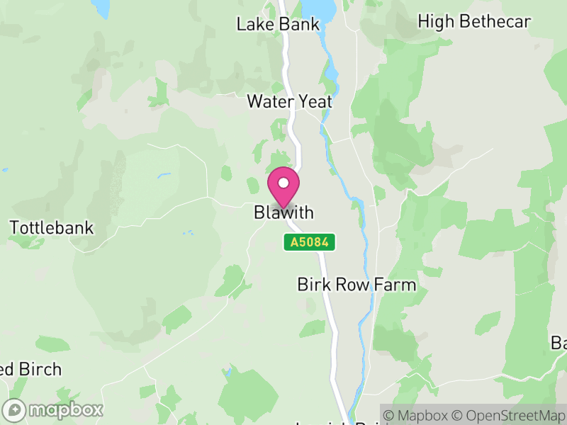 Map of Blawith and Subberthwaite, Westmorland and Furness