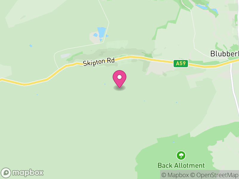 Map of Blubberhouses, North Yorkshire