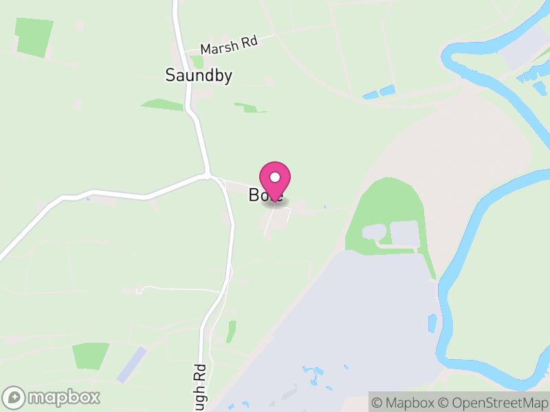 Map of Bole, Bassetlaw