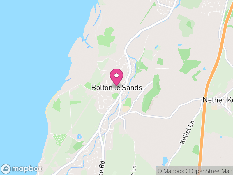 Map of Bolton-le-Sands, Lancaster