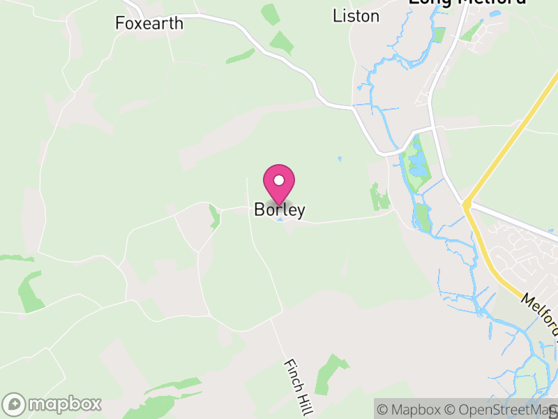 Map of Borley, Braintree