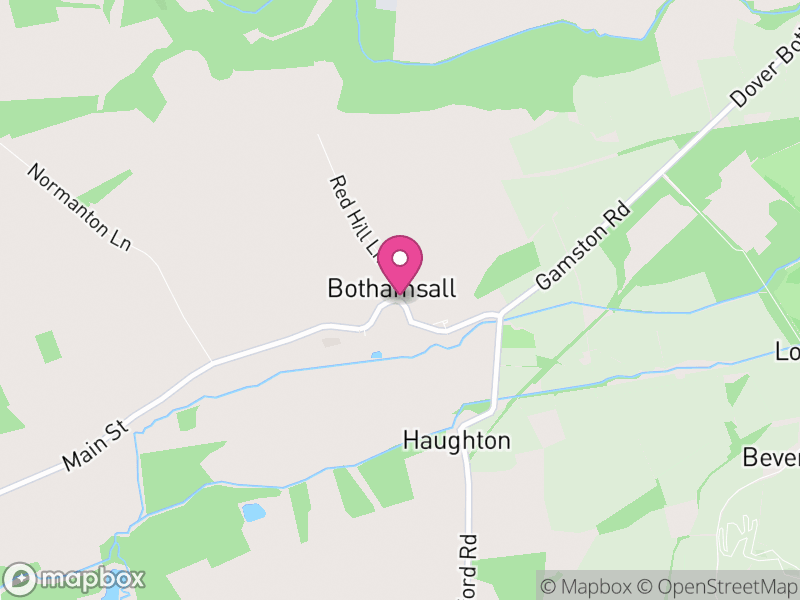 Map of Bothamsall, Bassetlaw