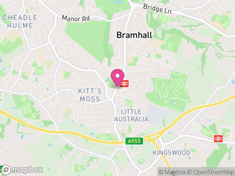 Map of Bramhall