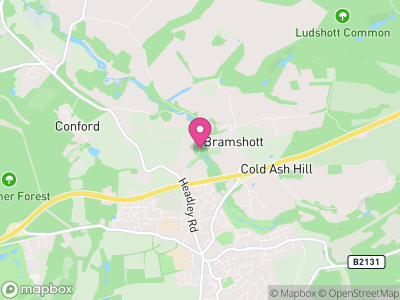 Map of Bramshott and Liphook, East Hampshire
