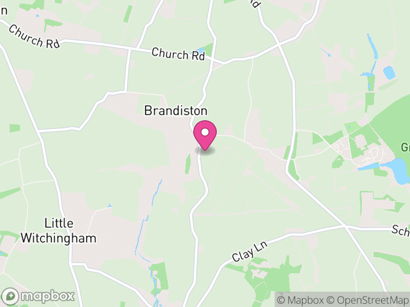 Map of Brandiston, Broadland