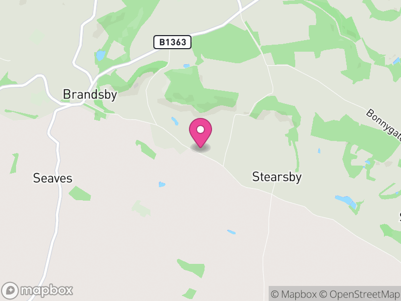 Map of Brandsby-cum-Stearsby, North Yorkshire