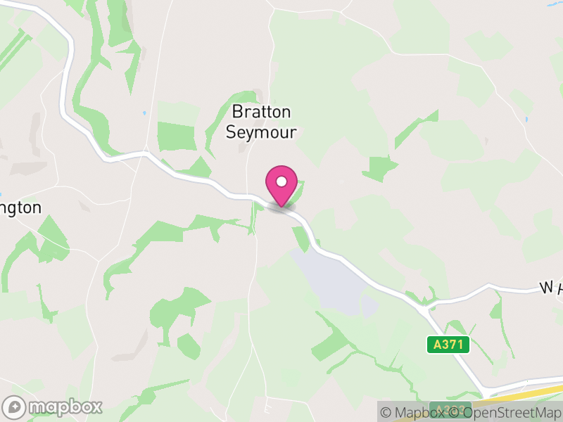 Map of Bratton Seymour, Somerset