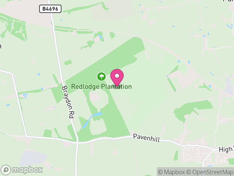 Map of Braydon, Wiltshire