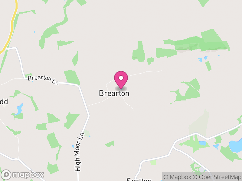 Map of Brearton, North Yorkshire