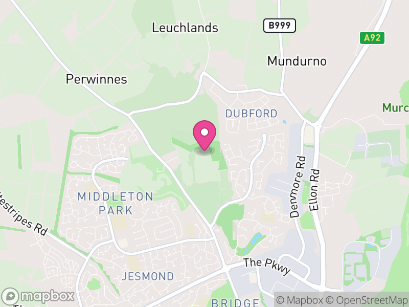 Map of Bridge of Don, Aberdeen