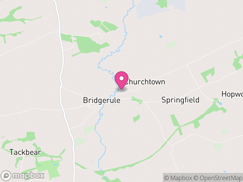 Map of Bridgerule, Torridge