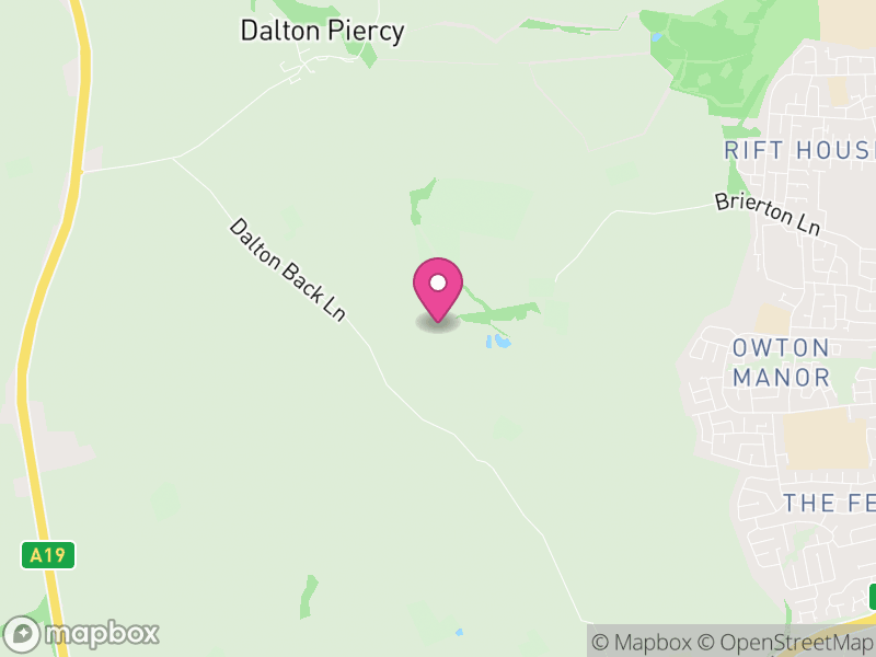 Map of Brierton, Hartlepool