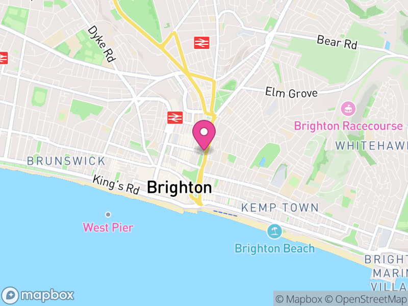 Map of Brighton