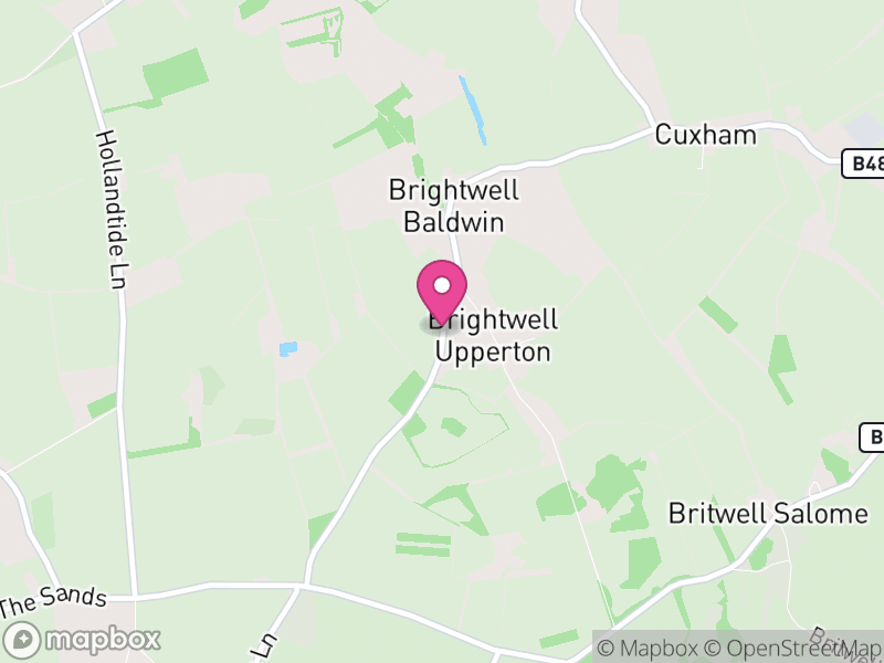 Map of Brightwell Baldwin, South Oxfordshire