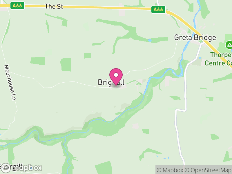 Map of Brignall, County Durham