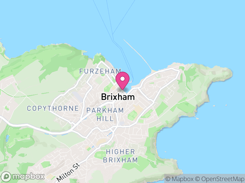 Map of Brixham, Torbay