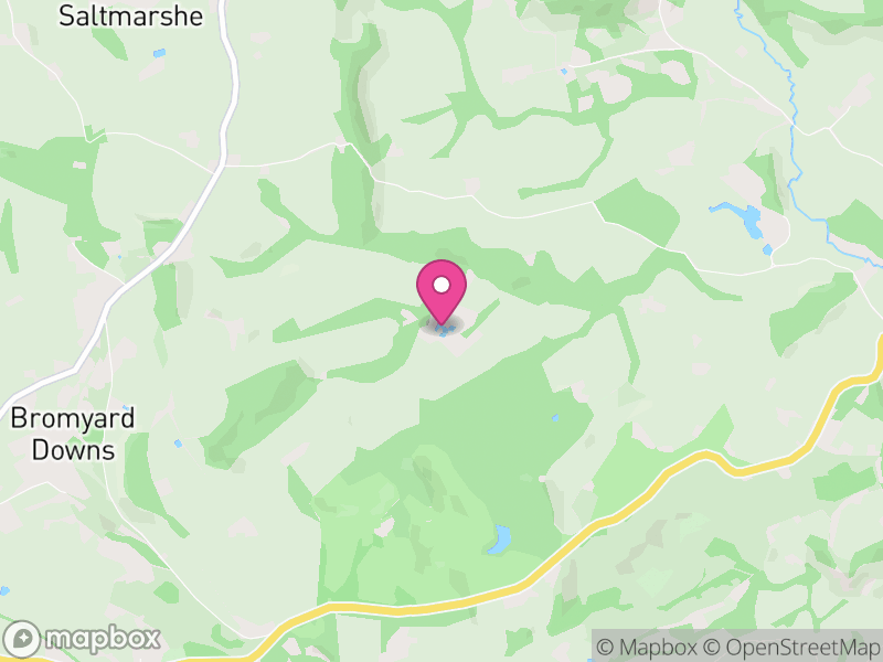 Map of Brockhampton, Herefordshire