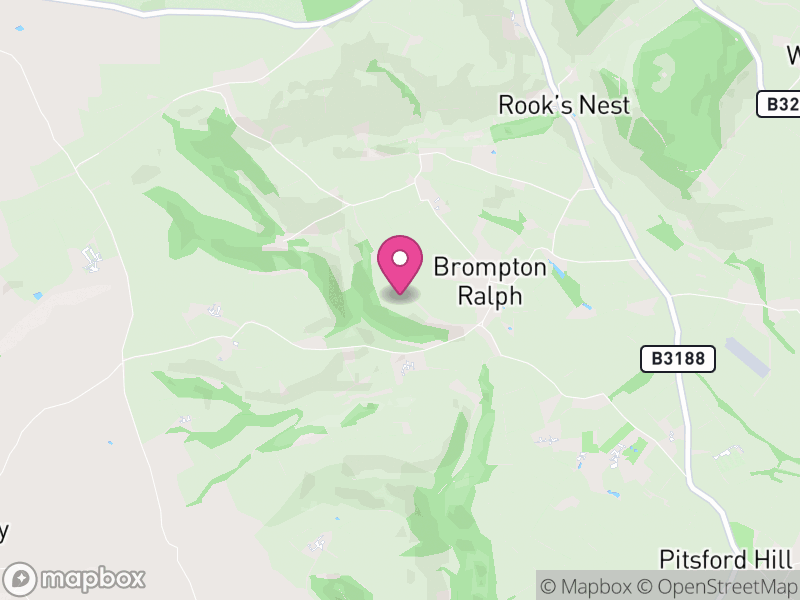 Map of Brompton Ralph, Somerset