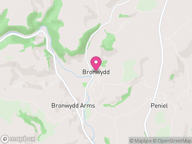Map of Bronwydd, Sir Gaerfyrddin / Carmarthenshire