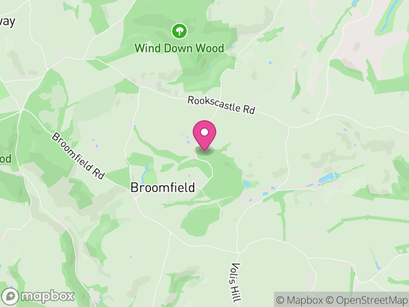 Map of Broomfield, Somerset