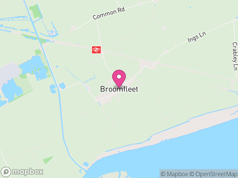 Map of Broomfleet, East Riding of Yorkshire