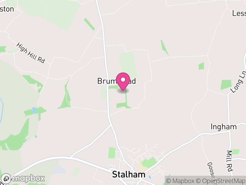 Map of Brumstead, North Norfolk