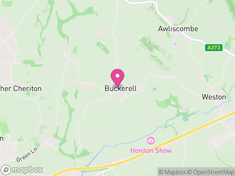 Map of Buckerell, East Devon
