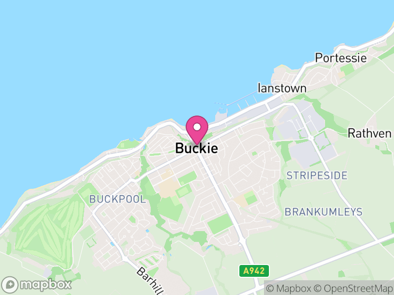 Map of Buckie